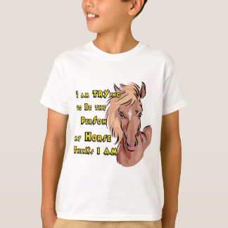 Camiseta Caballo divertido