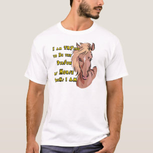 Camiseta Caballo divertido
