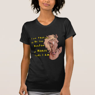 Camiseta Caballo divertido