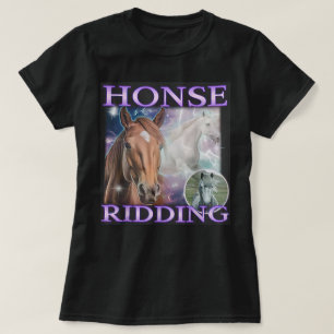 Camiseta Caballo Divertido Meme de Caballo Divertido Hombre