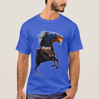 Camiseta Caballo Dragón por amigos del Astronauta Etsumi