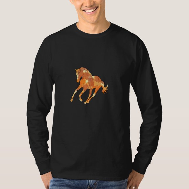 Camiseta Caballo ecuestre (Anverso)