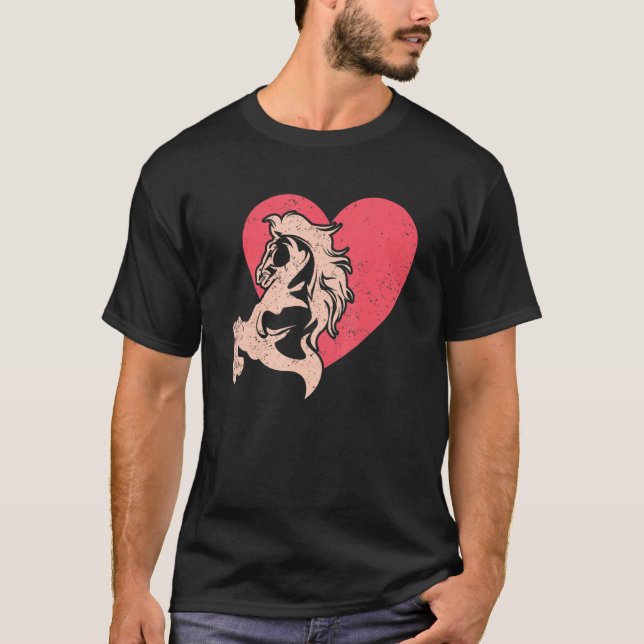 Camiseta Caballo ecuestre de equitación (Anverso)