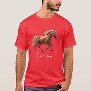 Camiseta Caballo elegante