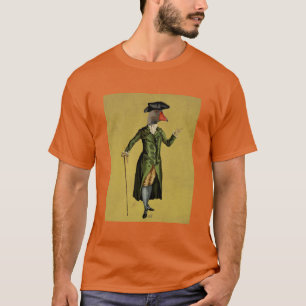 Camiseta Caballo en Abrigo Verde 3
