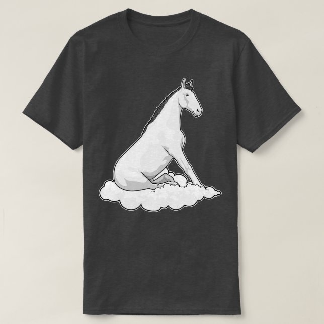 Camiseta Caballo en la nube (Diseño del anverso)