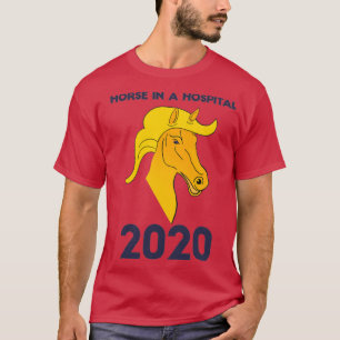 Camiseta Caballo En Un Hospital Trimezcla 2020