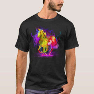 Camiseta Caballo en Watercolor gallop falkenstein