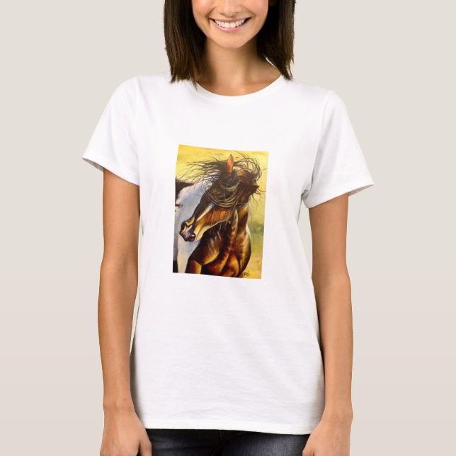 Camiseta Caballo espiritual (Anverso)