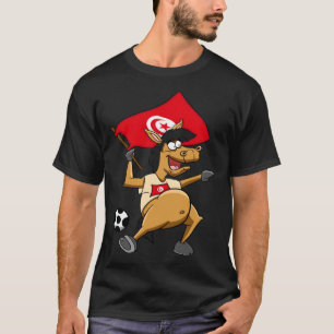Camiseta Caballo fan Túnez