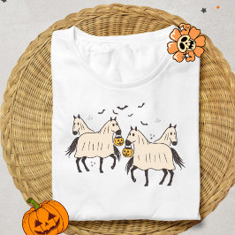 Camiseta Caballo Fantasma De Vaquero, Fantasma Cuta, Hallow