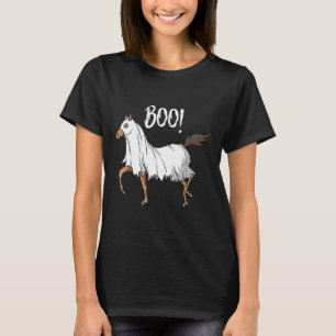 Camiseta Caballo fantasma disfraz diversión caballo ecuestr