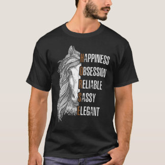 Camiseta Caballo Felicidad Caballo