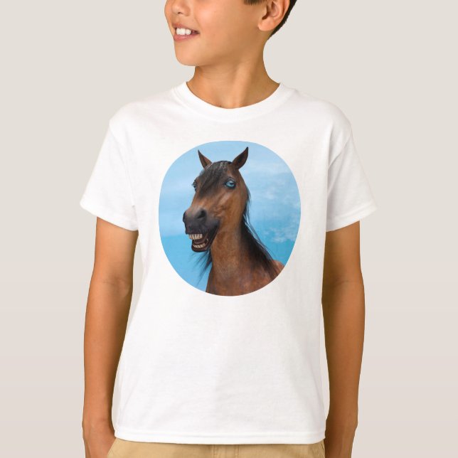 Camiseta Caballo Feliz (Anverso)