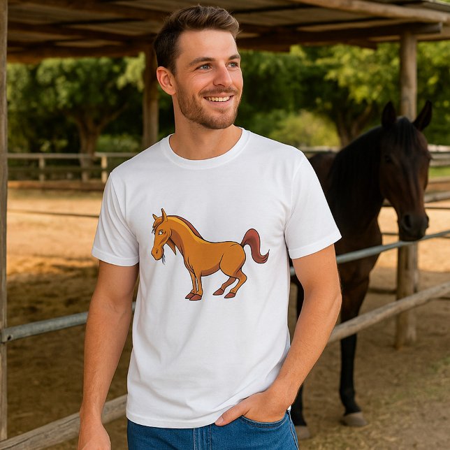 Camiseta Caballo feliz (Subido por el creador)