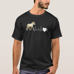 Camiseta Caballo Fjord Heartbeat Fjordi
