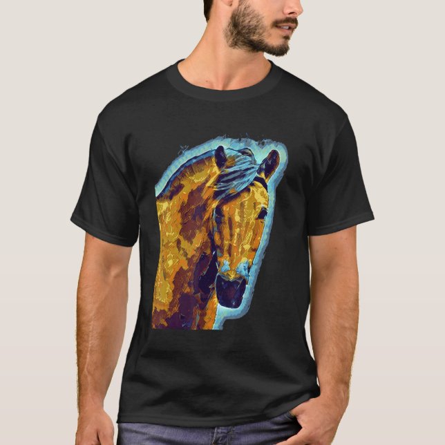 Camiseta Caballo Fjord Noruego (Anverso)