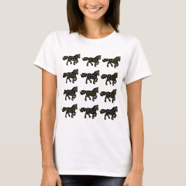 Camiseta Caballo Galáctico del Zodiaco Chino – Caballo Cósm