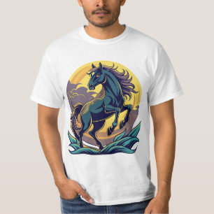 Camiseta caballo galopante