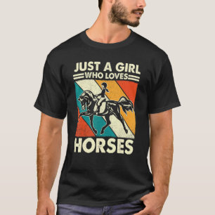 Camiseta Caballo Genial Para Niñas Niños Equitación Jinete