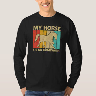 Camiseta Caballo Genial Para Niños Chicos Equitación Jinete