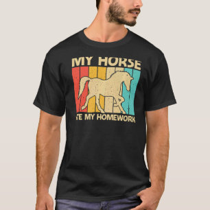 Camiseta Caballo genial para niños Equestrian Cabalgata