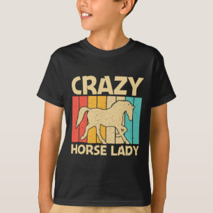 Camiseta Caballo Guay Para Mujeres Chicas Ri De Caballo Ecu