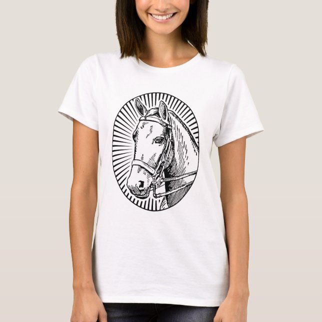 Camiseta Caballo Hermoso (Anverso)