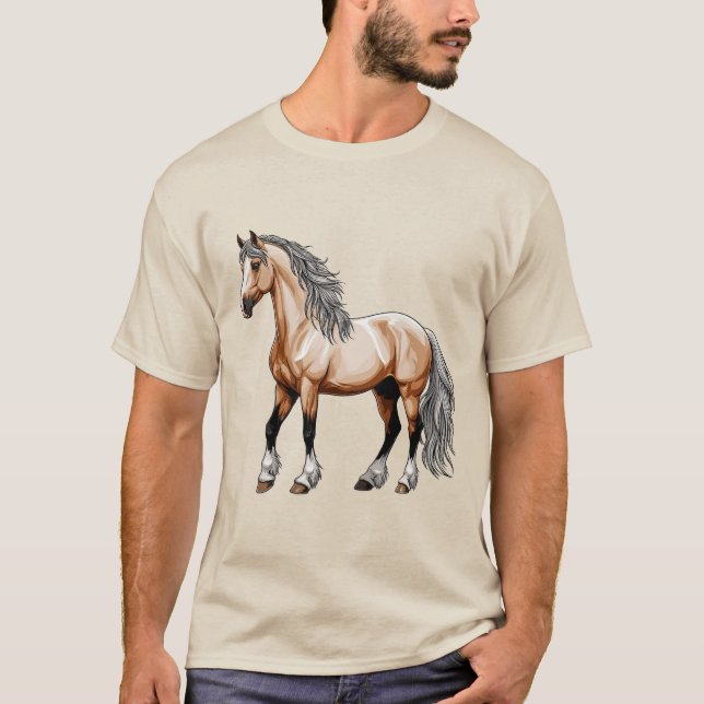 Camiseta Caballo Hermoso (Anverso)