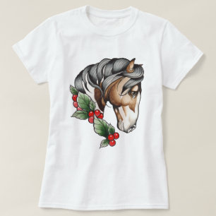 Camiseta Caballo leal acuarela
