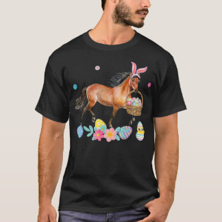 Camiseta Caballo lindo conejito orejas Semana Santa Eggs Ce