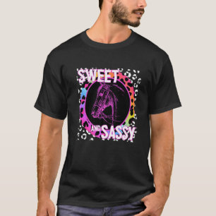 Camiseta Caballo Lindo Nostalgia de los 90s Estampado de Le