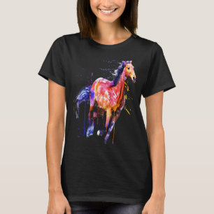 Camiseta Caballo Lindo para Adopción de Caballo Colorido