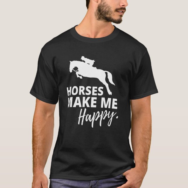 Camiseta Caballo Lindo Para Caballo (Anverso)