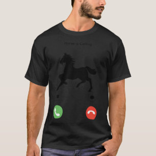Camiseta Caballo llama a caballo andaluz