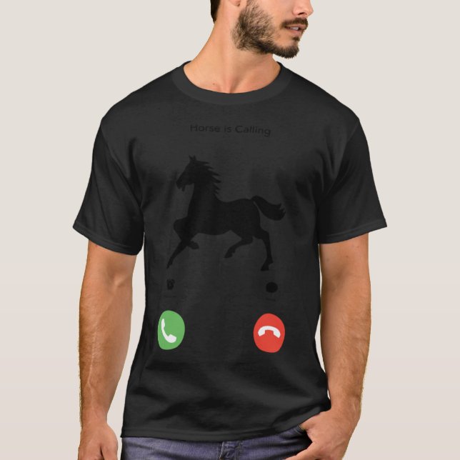 Camiseta Caballo llama a caballo andaluz (Anverso)
