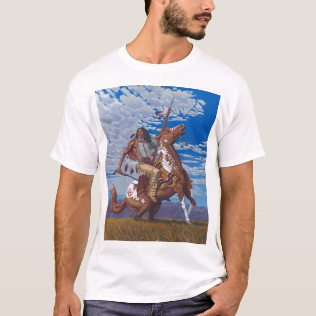 Camiseta Caballo loco (Anverso)