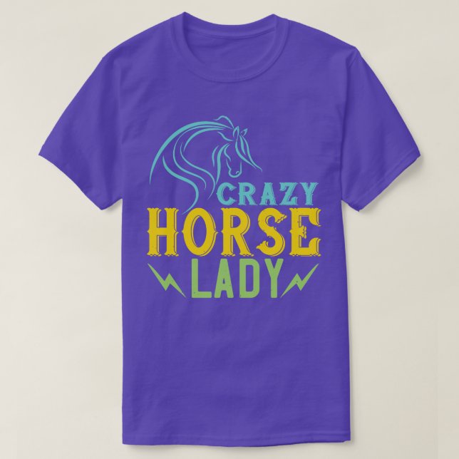 Camiseta Caballo Loco (Diseño del anverso)