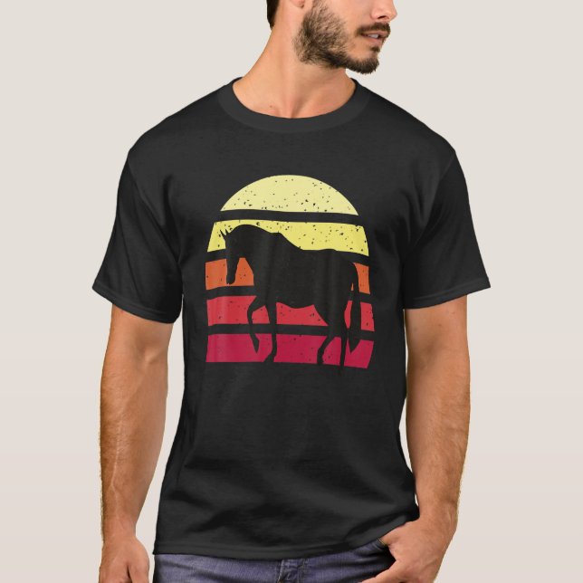Camiseta Caballo Lover Caballo Montando a Caballo (Anverso)