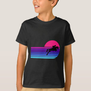 Camiseta Caballo Lover Caballo Montando Suns Retro Ecuestre