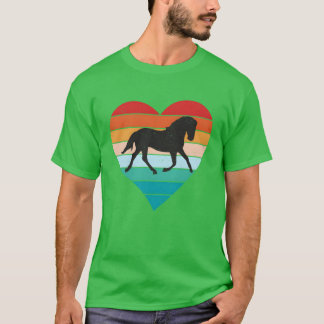 Camiseta Caballo Lover Caballo Riendo Coche Ecuestre Frigor
