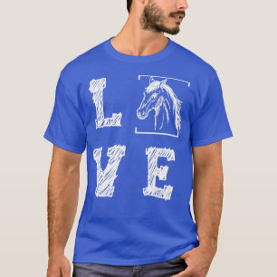 Camiseta Caballo Lover Gift Riding Sport Horse