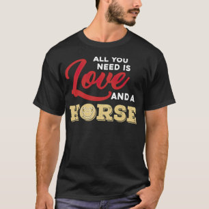 Camiseta Caballo Lover Gift T caballo dice telwell