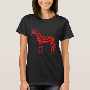 Camiseta Caballo Lover Hearft Gift Horseback Rider &amp; Ri