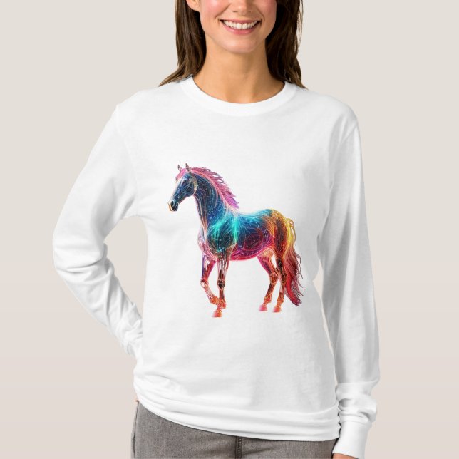 Camiseta Caballo majestuoso (Anverso)