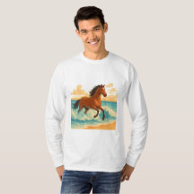 Caballo Majestuoso Elevándose del Poder y la Liber