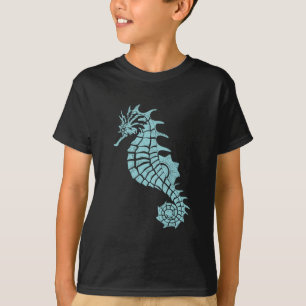 Camiseta Caballo marino náutico vintage