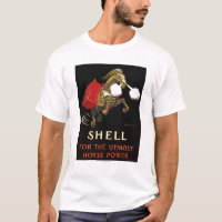 Caballo mecánico con Shell Oil