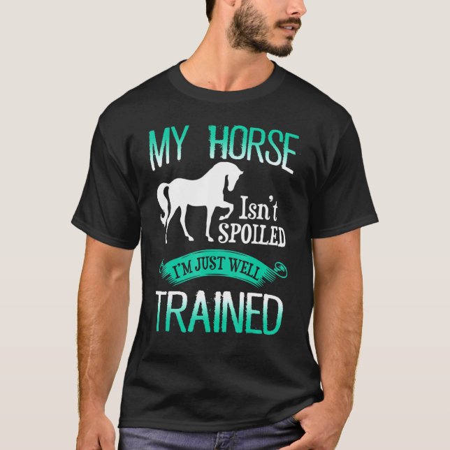 Camiseta Caballo - Mi Caballo No Me Ha Fracasado Solo Un Bu (Anverso)