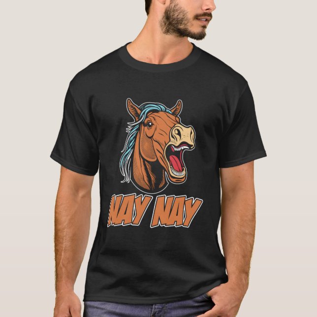 Camiseta Caballo Montando a Caballo Nay Nay (Anverso)